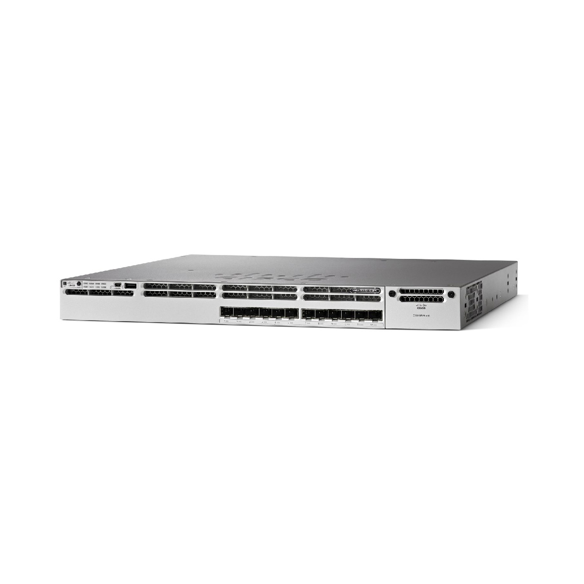 سوئیچ شبکه 12 پورت +SFP سیسکو مدل WS-C3850-12XS-E-3